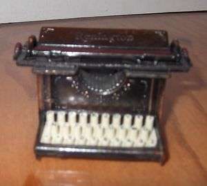 Old Fashioned Remington Typewriter White Keys   Copper/gold   Pencil 