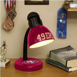  San Francisco 49ers Red Desk Lamp: Home Improvement