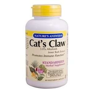   Cats Claw Inner Bark 60 vegetarian capsules