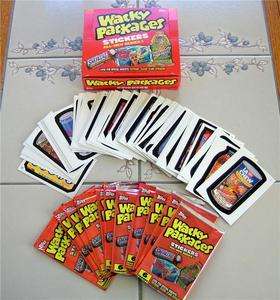Wacky Packages ANS1 Ultimate Collector Base Set * OOP  