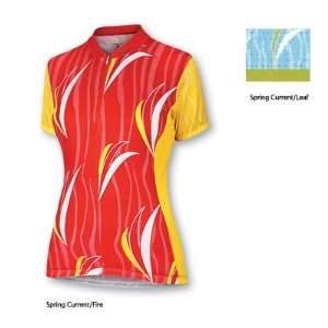  Shebeest Womens Fresh Prints Short Sleeve Cycling Jersey 