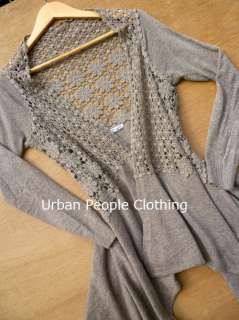   Cardigan Sweater Top Anthropologie Lot Free Spirit urban People Med
