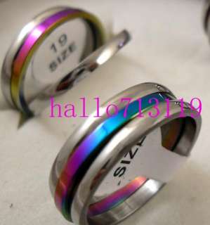 wholesale 50pcs 3pcs set mens womens stainless steel rings JEWELRY 