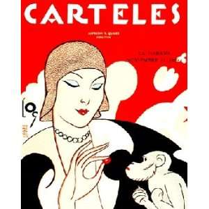 Art Deco Vintage Carteles 1929 Magazine Cuba.