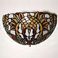 Stained Glass Tulip Wallchiere LED Wall Light  Overstock