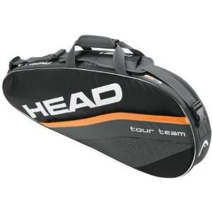  Head 12 Tour Team Pro Black/Orange: Sports & Outdoors