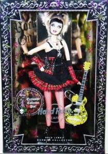 RARE Barbie 2008 Gothic Hard Rock Cafe Barbie with Exclusive Pin HTF 