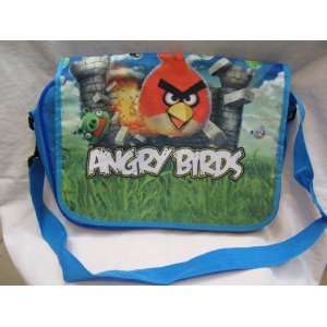  Angry Birds Blue Messenger Side Bag 11 x 14.5 Inches 