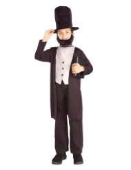 Kids Abraham Lincoln Costume   Medium
