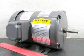 BALDOR M3460 1/2 HP 3450 RPM ELECTRIC MOTOR 230/460 NEW  