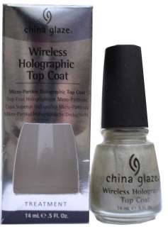 China Glaze Holographic Top Coat for OMG Vintage Collection  