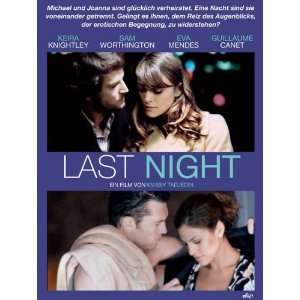  Last Night (2010) 11 x 17 Movie Poster Swiss Style A