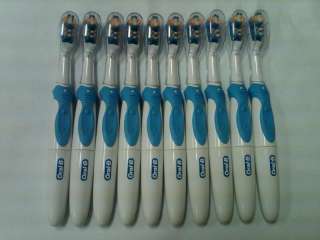 Lot of 10 Oral B Cross Action Rechargeable Toothbrush  