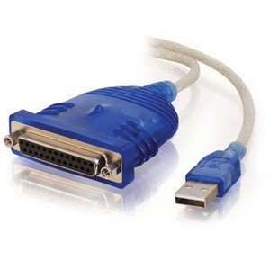  Cables To Go USB to DB25 IEEE 1284 Parallel Printer 