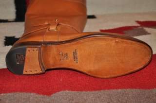 Ralph Lauren Collection PURPLE LABEL Leather Riding Boots 9.5 B  