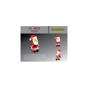  Looking Glass St. Nick the Santa Toys & Games