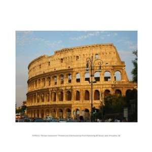 Roman Colosseum 10.00 x 8.00 Poster Print 