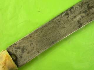 US Native Indian 19 Century Bowie Fighting Knife Dagger  