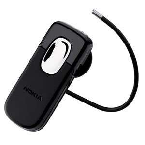 Nokia BH801 Bluetooth Headset with Wall Charger Bulk Packaged   Black