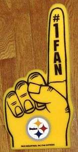 PITTSBURGH STEELERS Foam Finger #1 Fan   New   NFL  