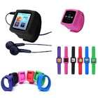 OEM Touch Screen MP4 Watches Player _ Fashionable Plastic 4GB 