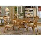 Hillsdale 5pc Dining Table and Chairs Set in Antique Pine Finish