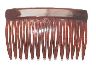 Clear or Tortoise Shell Plastic Hair Combs Crafts pk/50  