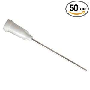  Dispensing Needle 17ga. x 1.5 Tip White 50pcs Industrial 