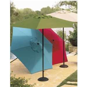  Oasis 9 Patio Umbrella (Green): Patio, Lawn & Garden