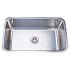 Blanco 501 304 Spex Plus Single Bowl Undermount Kitchen Sink, Satin 