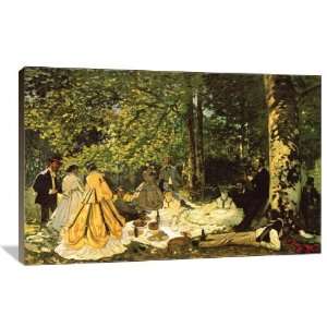  Luncheon on the Grass   Gallery Wrapped Canvas   Museum 