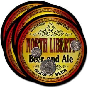 North Liberty , IN Beer & Ale Coasters   4pk Everything 