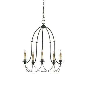  Currey & Company 9169 5 Light Derrymore Chandelier: Home 