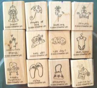 Stampin Up U Pick rubber stamp sets CHEAP All Occasions  