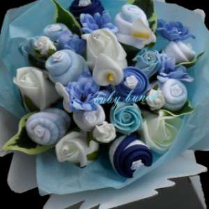Baby Clothes Bouquet handmade Boy baby shower gift New  