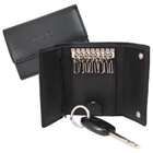 Royce Leather 612 BLACK 5 Key Case Wallet   Black