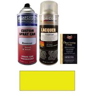   Oz. Yellow Spray Can Paint Kit for 2011 Fiat 500 (KYF): Automotive