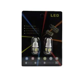  2x 5050 5SMD LED Bulbs Lights White T10: Home Improvement