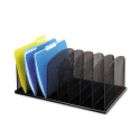 Safco Mesh Desk Organizer With Eight Upright Sections