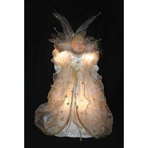   Ivory & Gold 10 Light Angel Table Top Decoration: Everything Else
