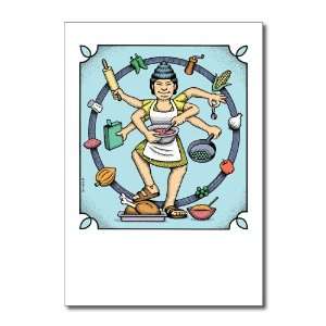   Goddess Hilarious Cartoons Mothers Day Greeting Card: Office Products