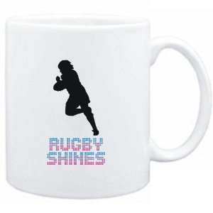  Mug White  Rugby shines  Sports: Sports & Outdoors