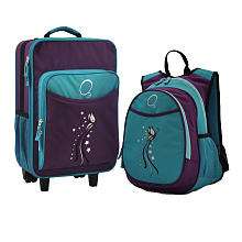 O3 Kids Luggage and Backpack Set With Integrated Cooler   Turquoise 