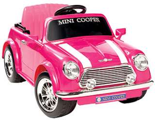 Mini Cooper Ride On   Pink   Kidz Motorz   Toys R Us