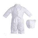   Christening Pant Set with Hat (9 12 Months)   Haddad   BabiesRUs