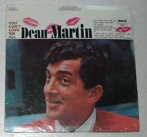 SEALED DEAN MARTIN You Cant Love em All LP TV STAR  