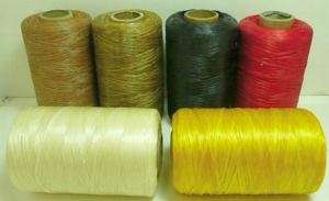 SINEW / Sinue leather thread beading crafts Natural  
