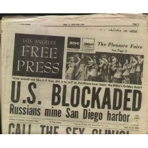  Los Angeles LA Free Press May 1972 408 Nixon
