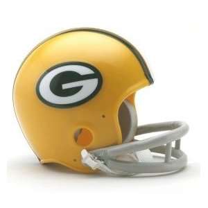   Packers 1961 79 2 Bar Throwback Replica Mini Helmet