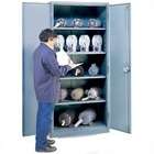 Lyon Deep Door Storage Cabinet with 4 Shelves 76 H x 38 W x 28 D 